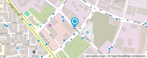 מפת הגעה אל טראנק סטודיו