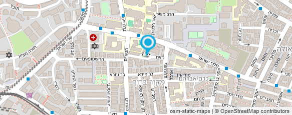 מפת הגעה אל ממון חדרי תינוקות