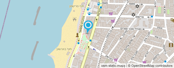 מפת הגעה אל The Grill Room TLV POP UP