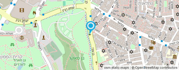 מפת הגעה אל ארז הצבעי