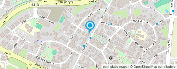 מפת הגעה אל מוניות העיר ישראל