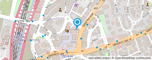 מפת הגעה אל מאמא אינק | MamaInk