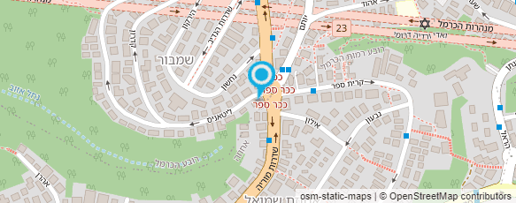 מפת הגעה אל קניבר