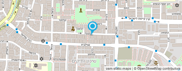 מפת הגעה אל איציק תריסים וחלונות