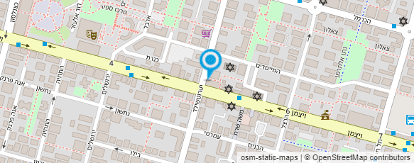 מפת הגעה אל ד"ר נועם דומניץ