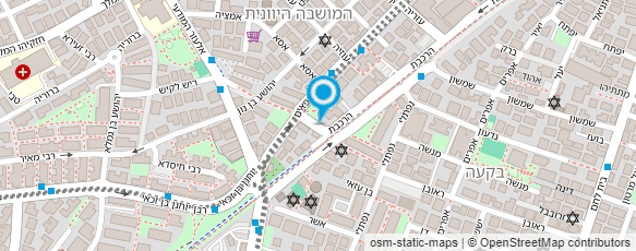 מפת הגעה אל יונתן ברלך מהנדס תנועה ותחבורה