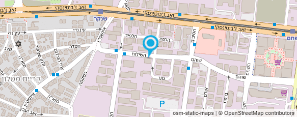 מפת הגעה אל המרכז לעודפי חשמל