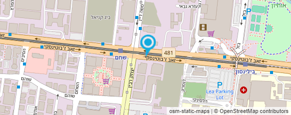 מפת הגעה אל גילעד בן דוד ושות