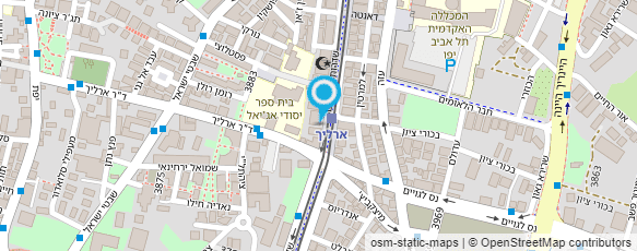 מפת הגעה אל פיס אוף פיצה Piece of pizza