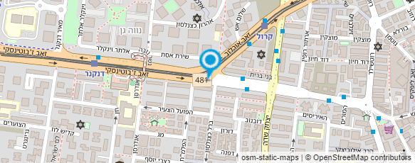 מפת הגעה אל אורן אנצ'ל-פסיכולוג בתחום הספורט