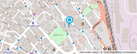 מפת הגעה אל מרדכי כהן, משרד עו״ד ונוטריון