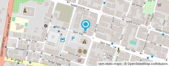 מפת הגעה אל גיא גולדבר משרד עורכי דין