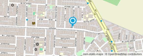 מפת הגעה אל פיצה צ'ומה