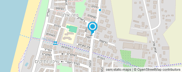 מפת הגעה אל בולס בורגר נהריה