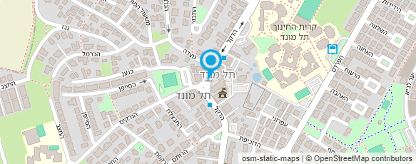 מפת הגעה אל בית הכושר פלג