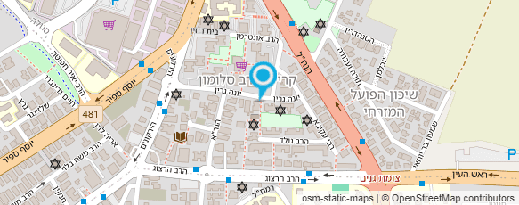 מפת הגעה אל ניקוי מנדפים LIEL CLEAN