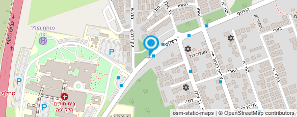 מפת הגעה אל ד"ר הודי (יהודה) פאוזנר