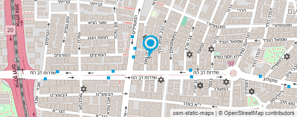 מפת הגעה אל עדי בן הרוש עורכת דין