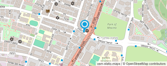 מפת הגעה אל דניאלוס פיצה