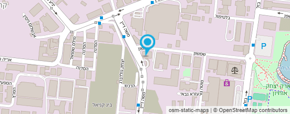 מפת הגעה אל המרכז לשיקום הפה