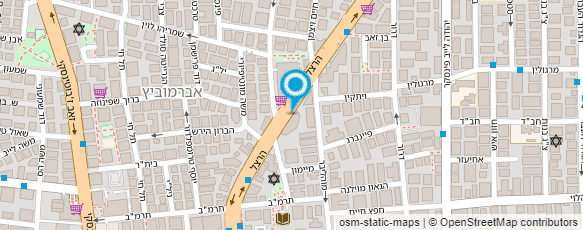 מפת הגעה אל שניצל סטורי ראשון לציון