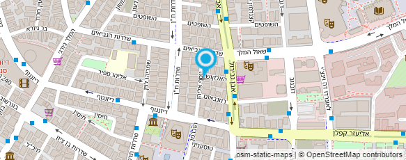 מפת הגעה אל ד"ר שאולוב יוסף