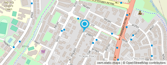 מפת הגעה אל א.מ הדברות
