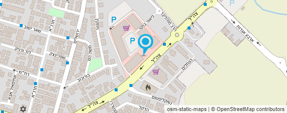 מפת הגעה אל Chentro Hadera צ׳נטרו חדרה