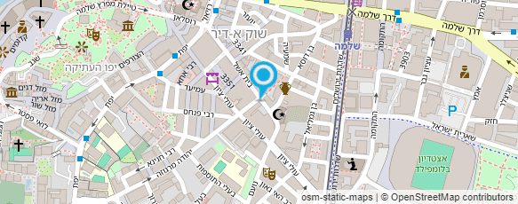 מפת הגעה אל הטמפל