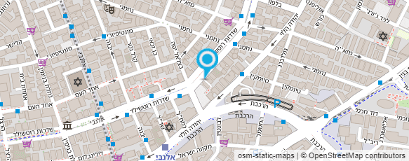 מפת הגעה אל מסעדת באביקה Babica