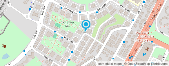 מפת הגעה אל יוחאי שטרית