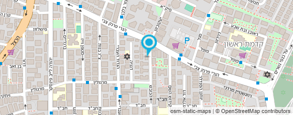 מפת הגעה אל Massage rishon le zion