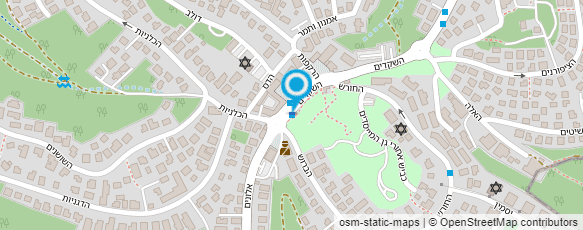 מפת הגעה אל קפה עלמה