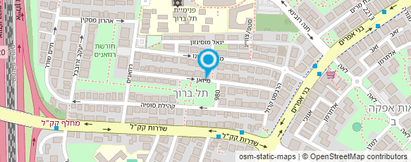 מפת הגעה אל חיים גרינברג יעוץ משכנתאות