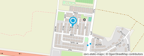 מפת הגעה אל המחלץ