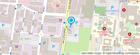 מפת הגעה אל אלוהה פתח תקווה