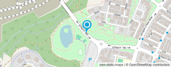 מפת הגעה אל פלאפל מכל הלב