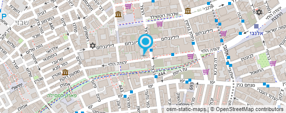 מפת הגעה אל BEERA Bar Tel Aviv