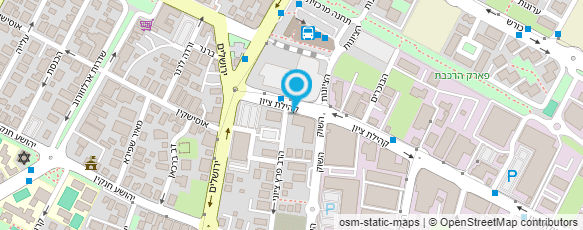 מפת הגעה אל בית לחם עפולה Beit Lehem afula