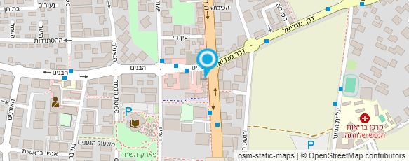 מפת הגעה אל סושי האוס - הוד השרון