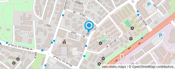 מפת הגעה אל בורגר 770 קריית מלאכי