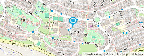 מפת הגעה אל שוונג- מאפרת מקצועית באריאל