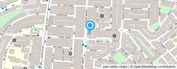 מפת הגעה אל פיצה דדוש