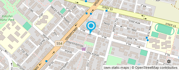 מפת הגעה אל ליאור ריפוד שטיחים