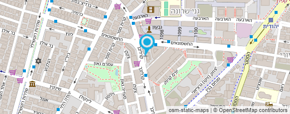 מפת הגעה אל ד"ר מיכאל ראושר מפת הגעה אל ד"ר מיכאל ראושר