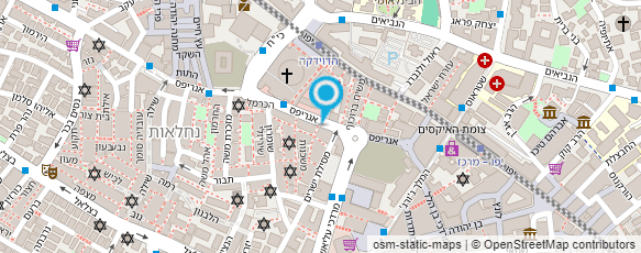 מפת הגעה אל Judith Gluten Free ללא גלוטן