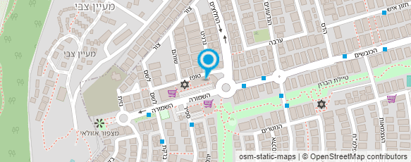 מפת הגעה אל פיצה פומפדורו זכרון יעקב