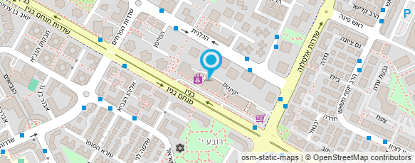 מפת הגעה אל לב בשר אשדוד