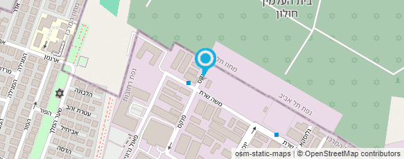 מפת הגעה אל מזרני אולימפיה