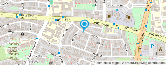 מפת הגעה אל פדיקור רפואי / מניקור